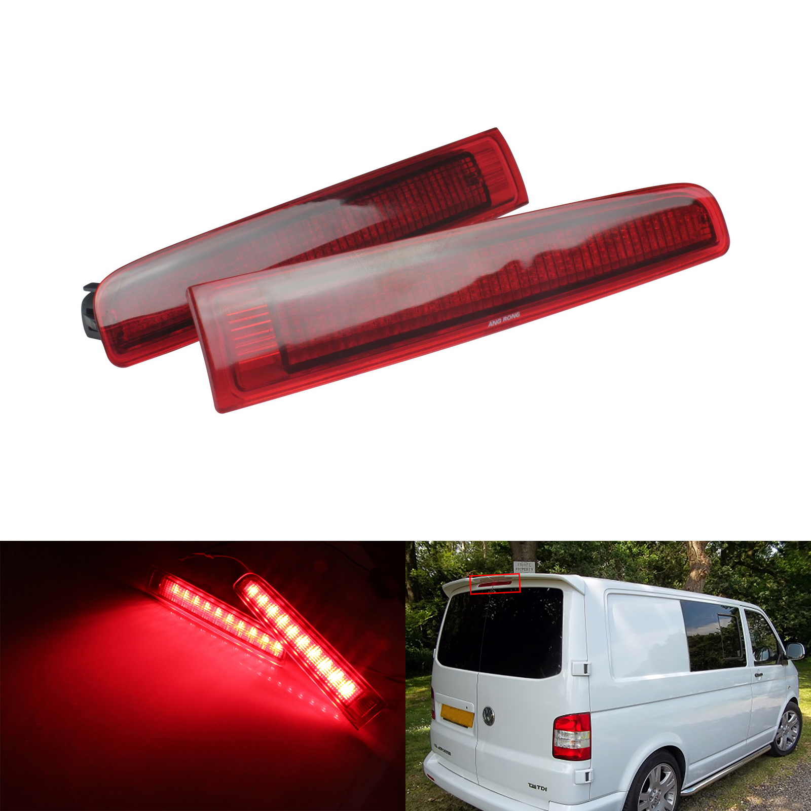 Grow Light T5 - ANGRONG 1 Pair LED High Level