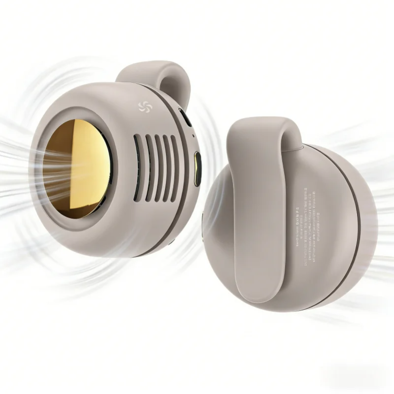 Oscillating Fan Clip - Portable Silent Bladeless Mini Fan Clip