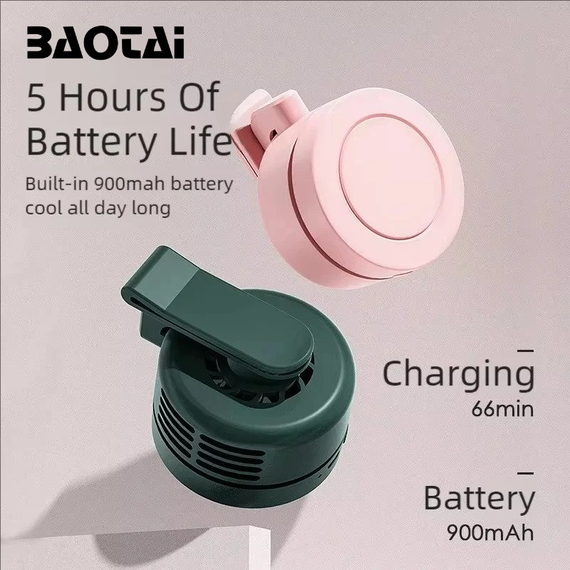 Portable Mini Clip Fan With 3  - Oscillating Fan Clip บทวิจารณ์และราคา