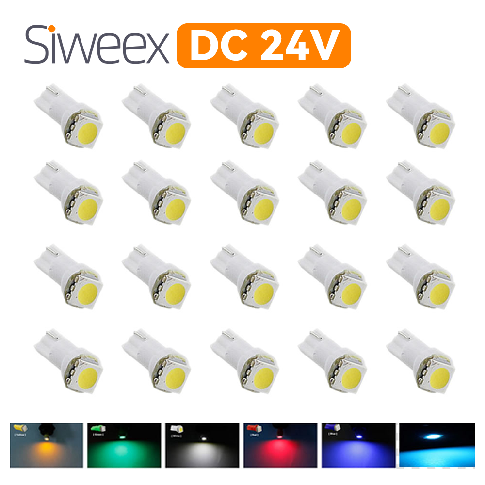 20Pcs T5 DC 24V 5050 LED Bulb  - Grow Light T5 บทวิจารณ์และราคา