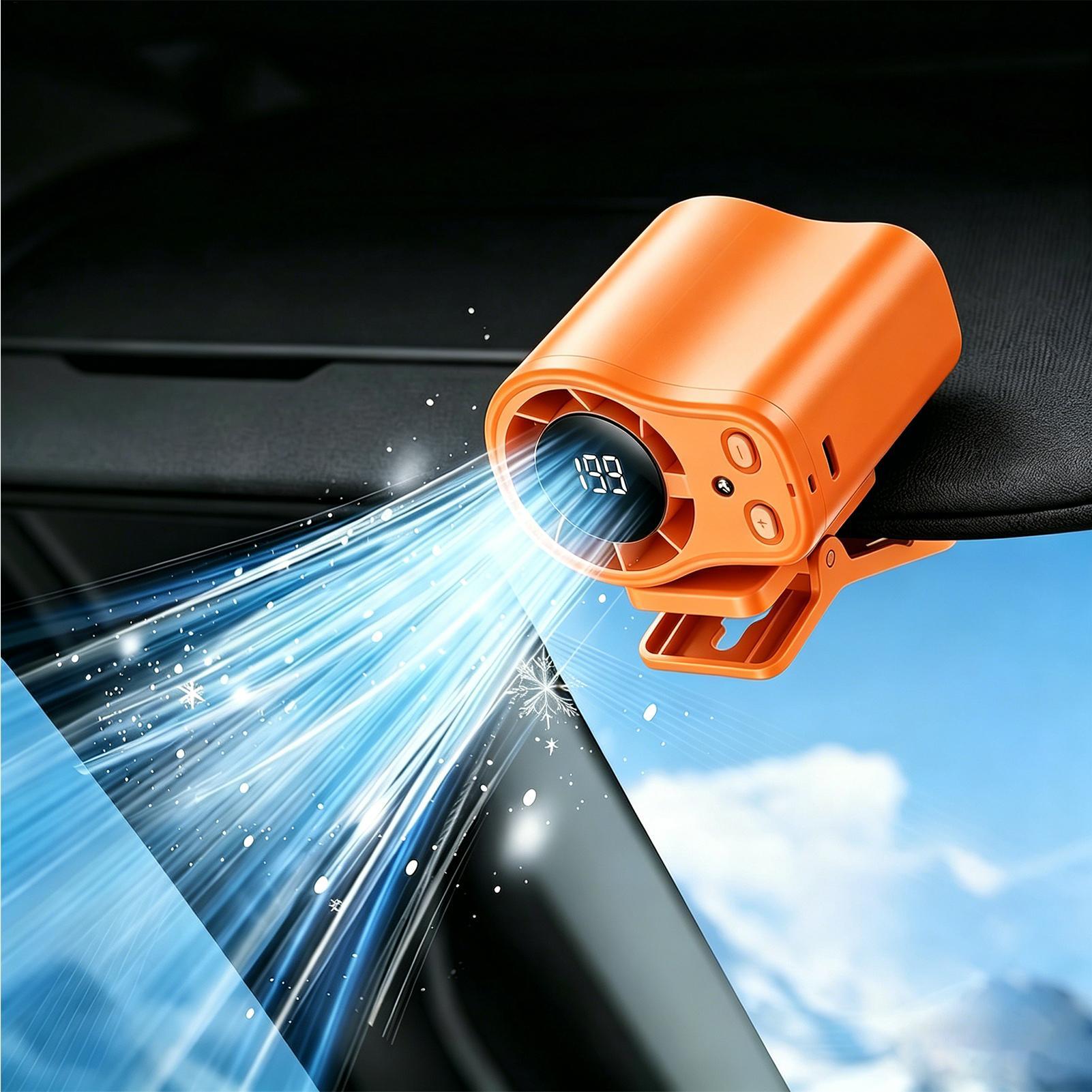 Portable Car Clip Fan 360 Degr - Oscillating Fan Clip บทวิจารณ์และราคา