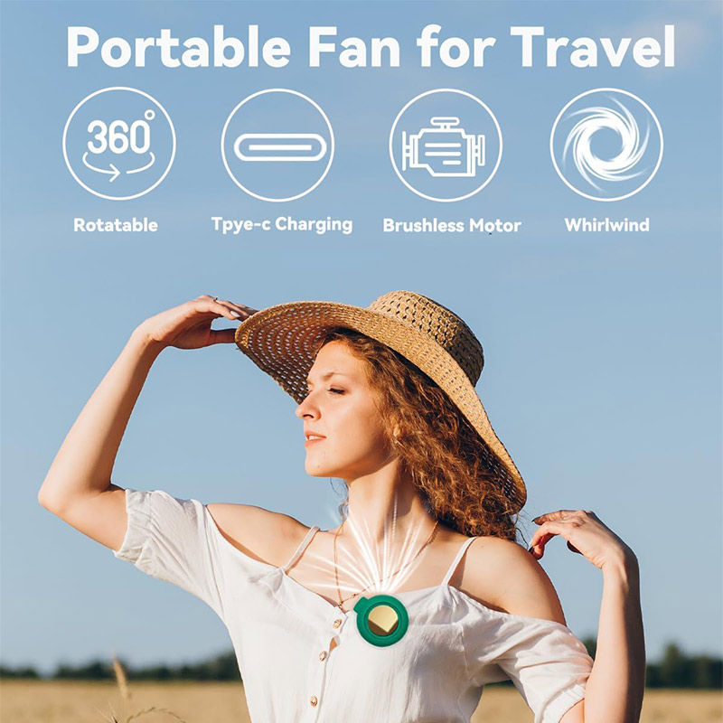 Portable Silent Mini Bladeless - Oscillating Fan Clip บทวิจารณ์และราคา