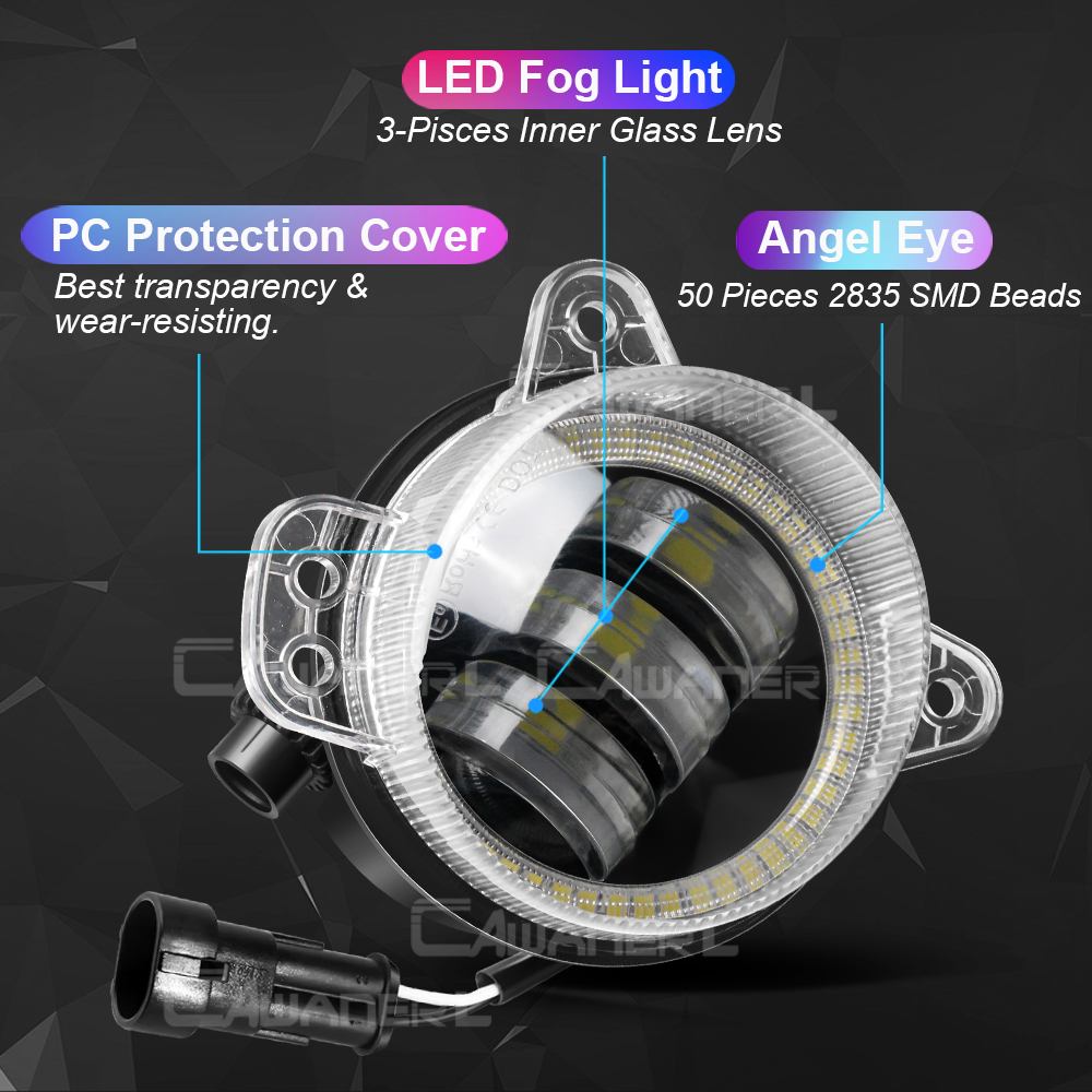 2 X Angel Eye Fog Light DRL 30 - Grow Light T5 บทวิจารณ์และราคา